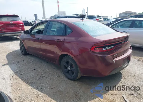 2015 Dodge Dart Sxt из США, поврежденный, VIN 1C3CDFBB6FD308900